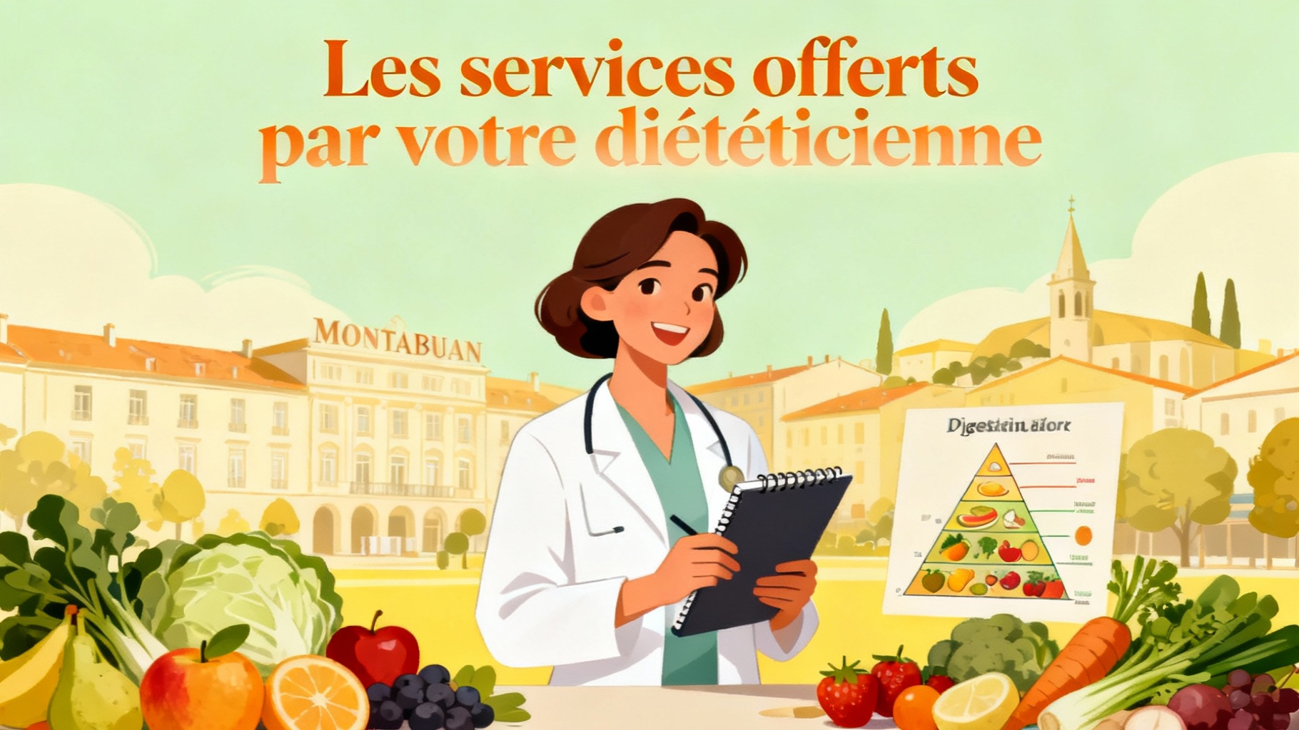 Les services offerts par votre diététicienne