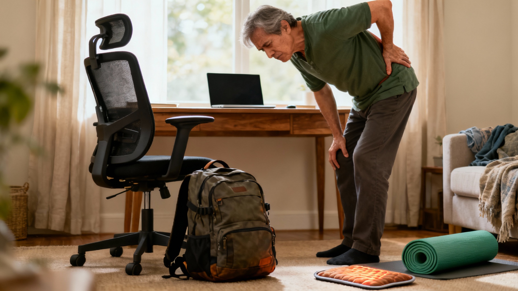 Douleur insupportable dans le bas du dos : causes et solutions