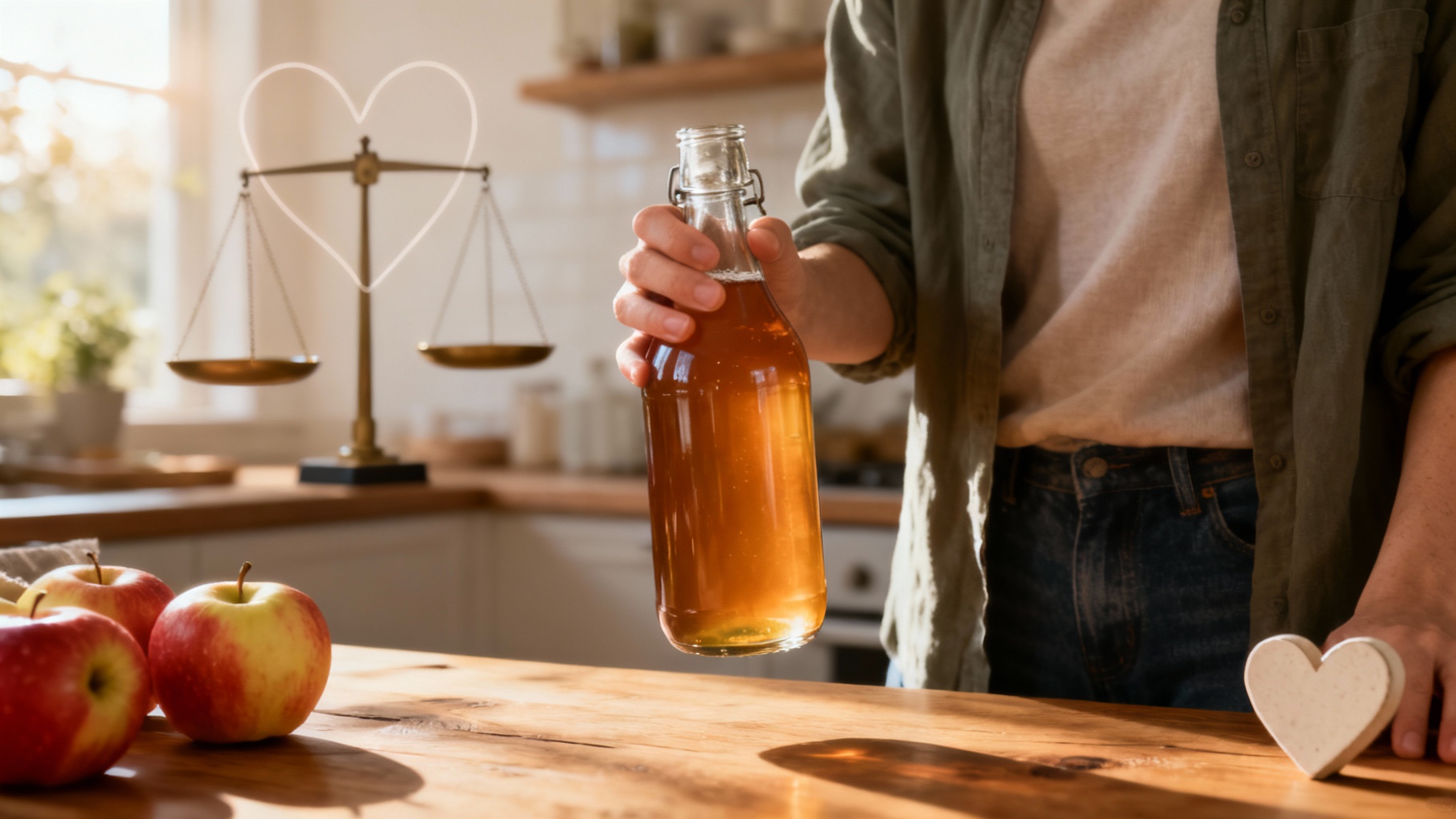 Le vinaigre de cidre est-il dangereux pour le cœur ?