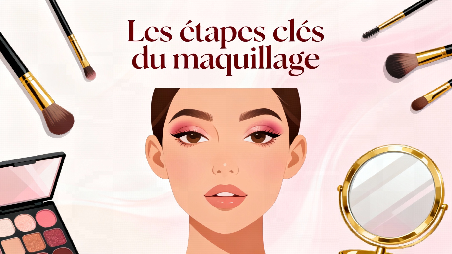 Les étapes clés du maquillage