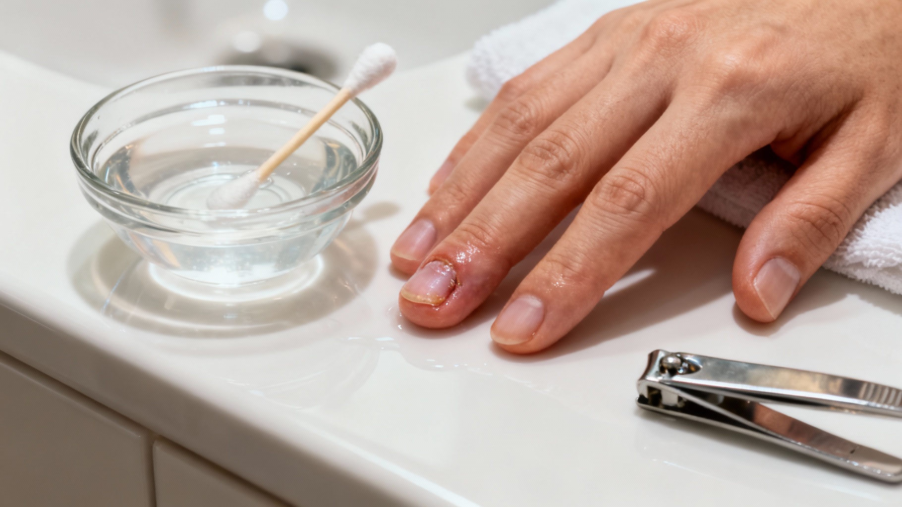 Soigner un ongle incarné avec de l'eau de javel : guide pratique