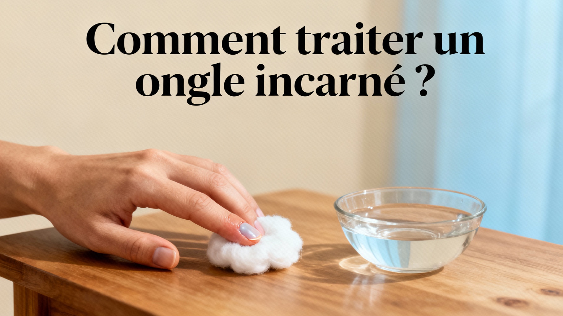 Soigner un ongle incarné avec de l'eau de javel : guide pratique 1 Comment traiter un ongle incarné ?