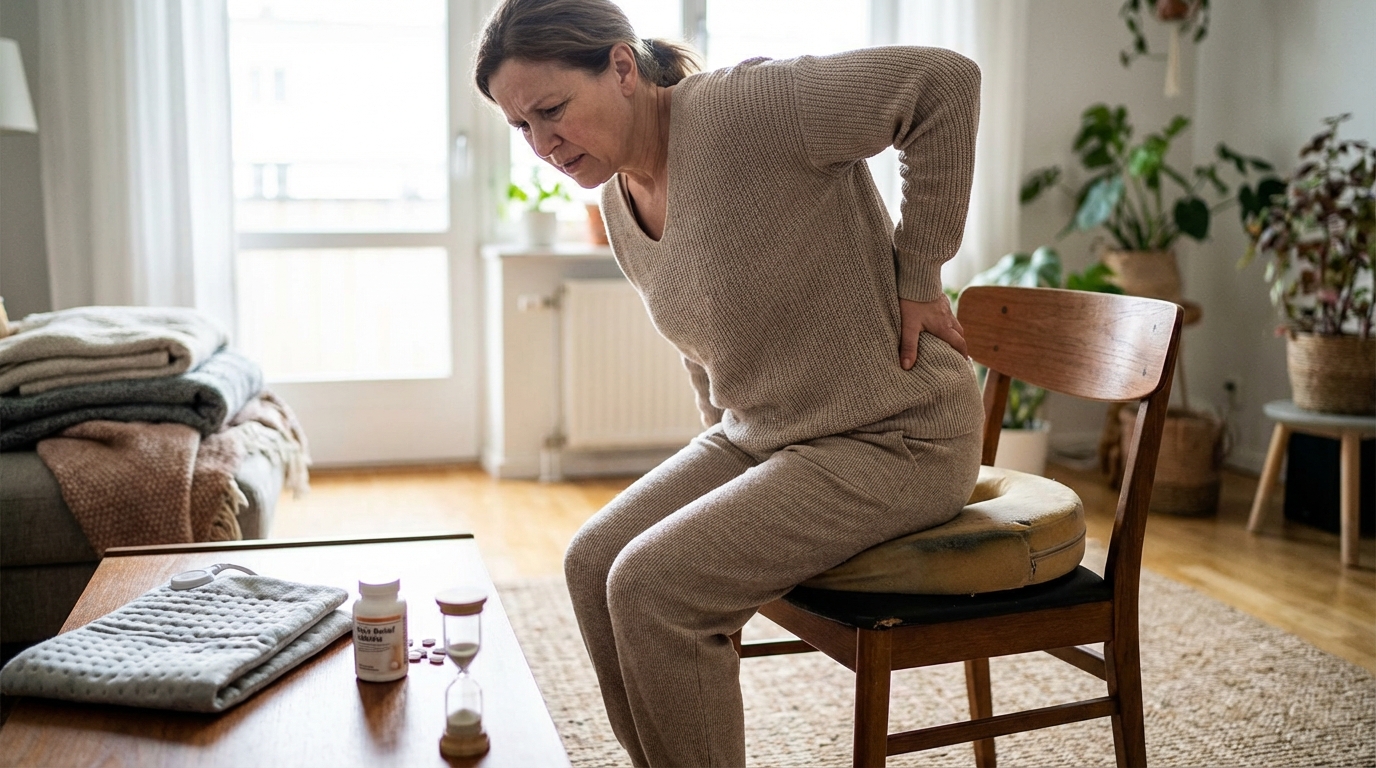 Combien de temps dure une douleur au coccyx ?