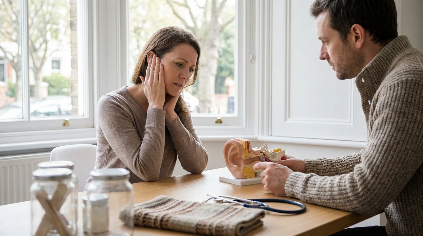Comprendre la sensation d'oreille bouchée sans bouchon