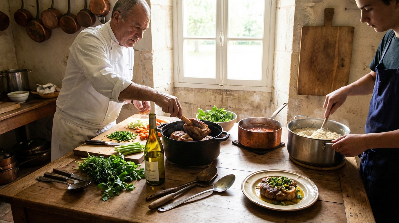 Découvrez la recette osso bucco de veau traditionnel