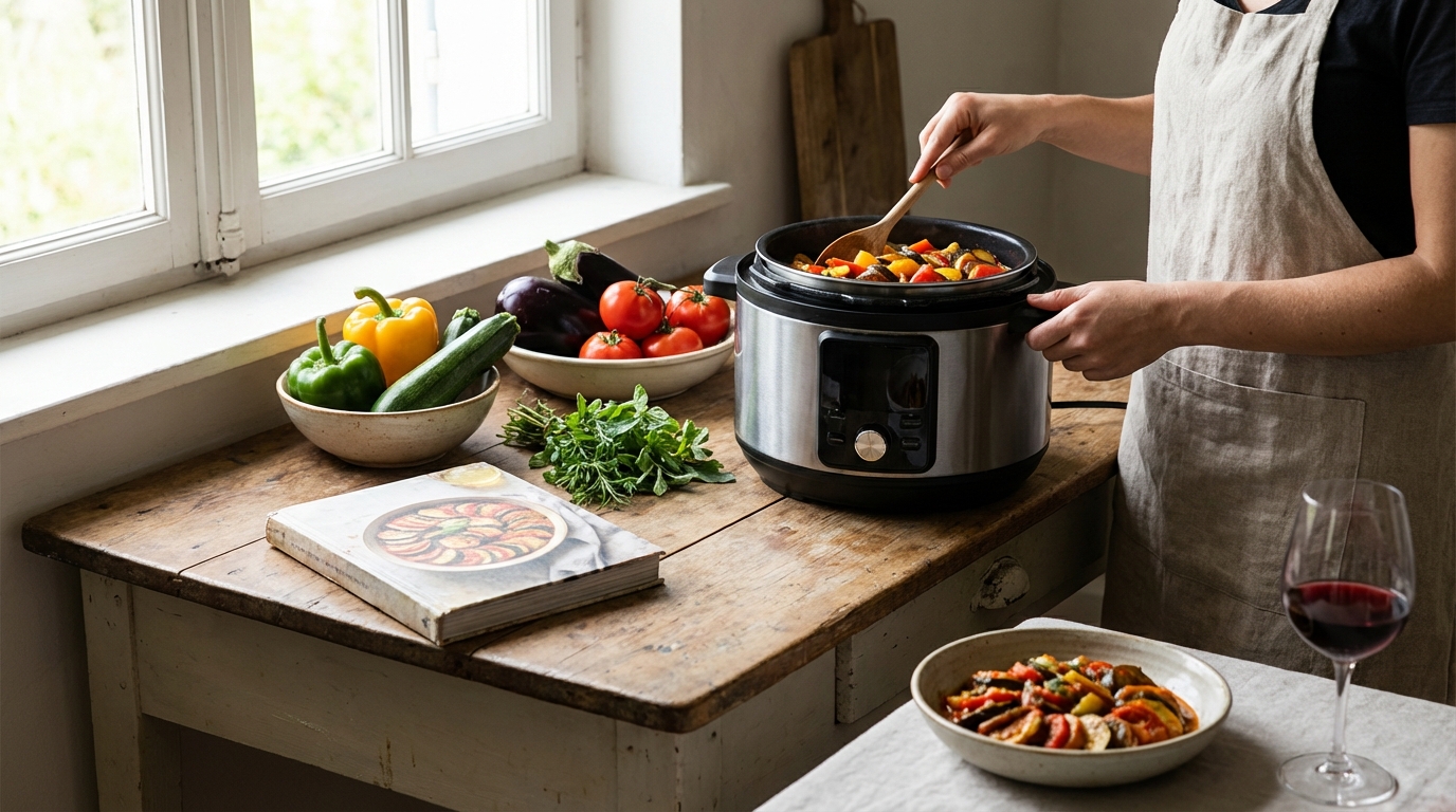 Découvrez la recette parfaite de ratatouille au cookeo