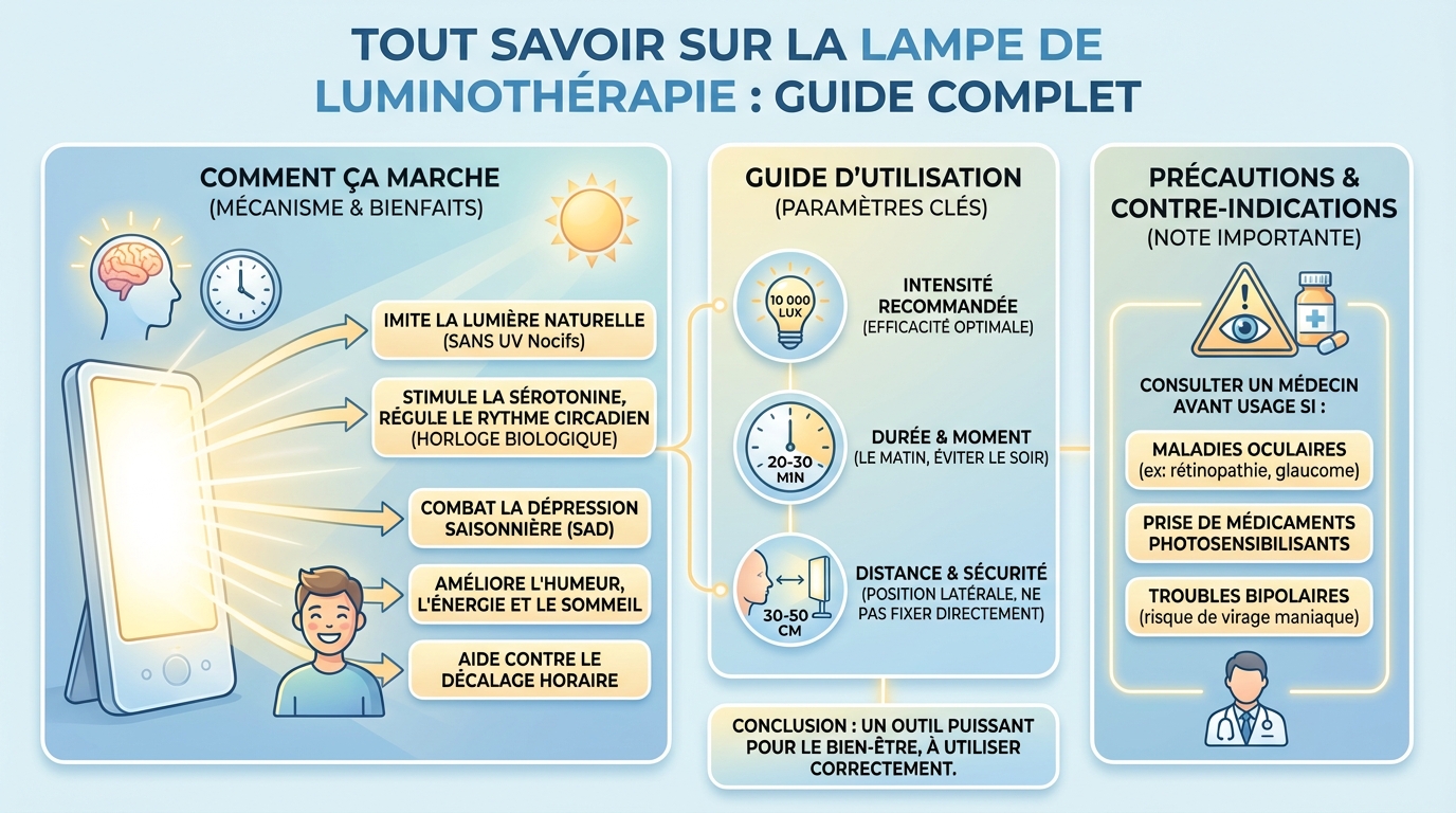 Comment choisir sa lampe de luminothérapie ?