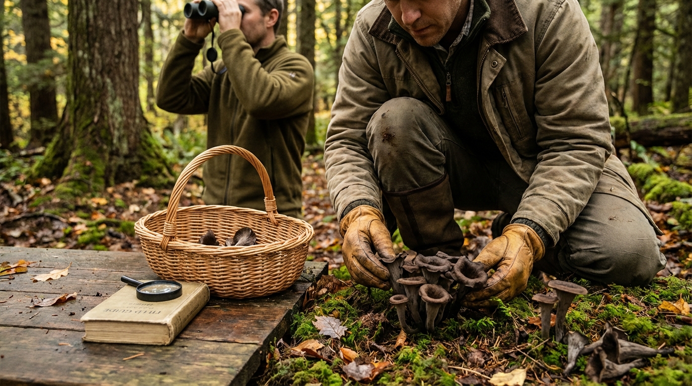 Trompette de la mort : un champignon dangereux à connaître