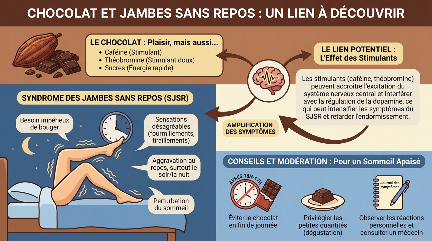 Qu'est-ce que le syndrome des jambes sans repos ?