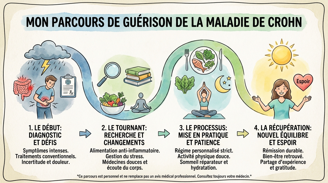 Comment j'ai guéri de la maladie de crohn : mon parcours 1 Conseils pour une alimentation adaptée