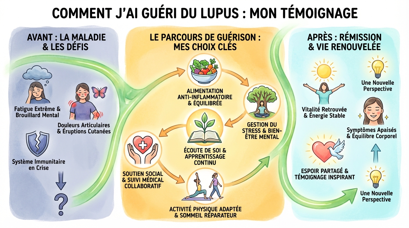 Les étapes de ma guérison