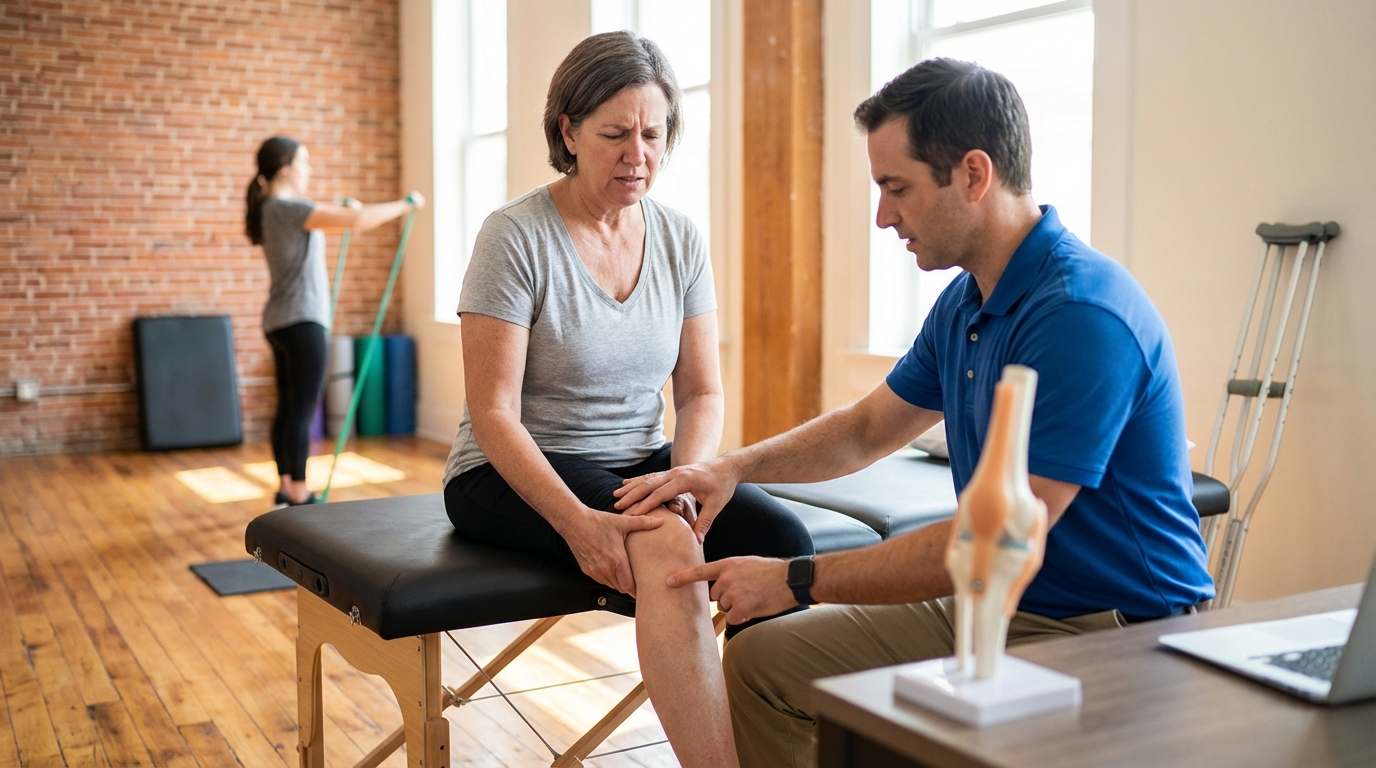 Comprendre le mal au genou gauche : signification et causes