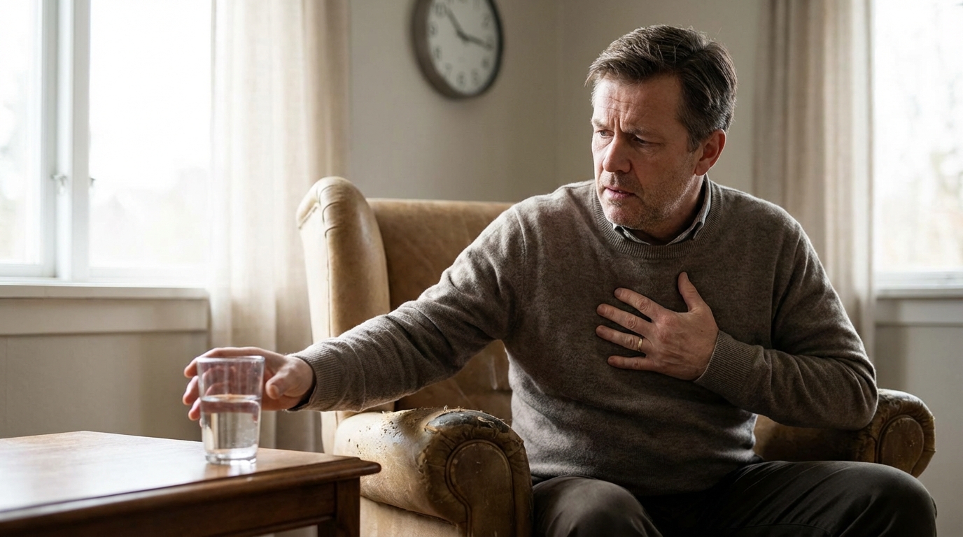 Symptômes de crise cardiaque : combien de temps avant les premiers signes ?