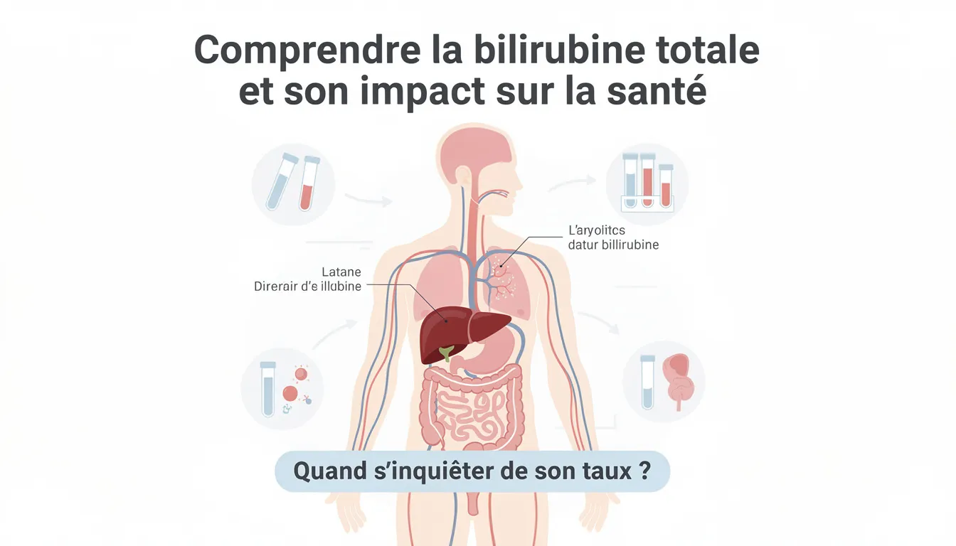 Comprendre la bilirubine totale et son impact sur la santé 1 Quand s'inquiéter de son taux ?