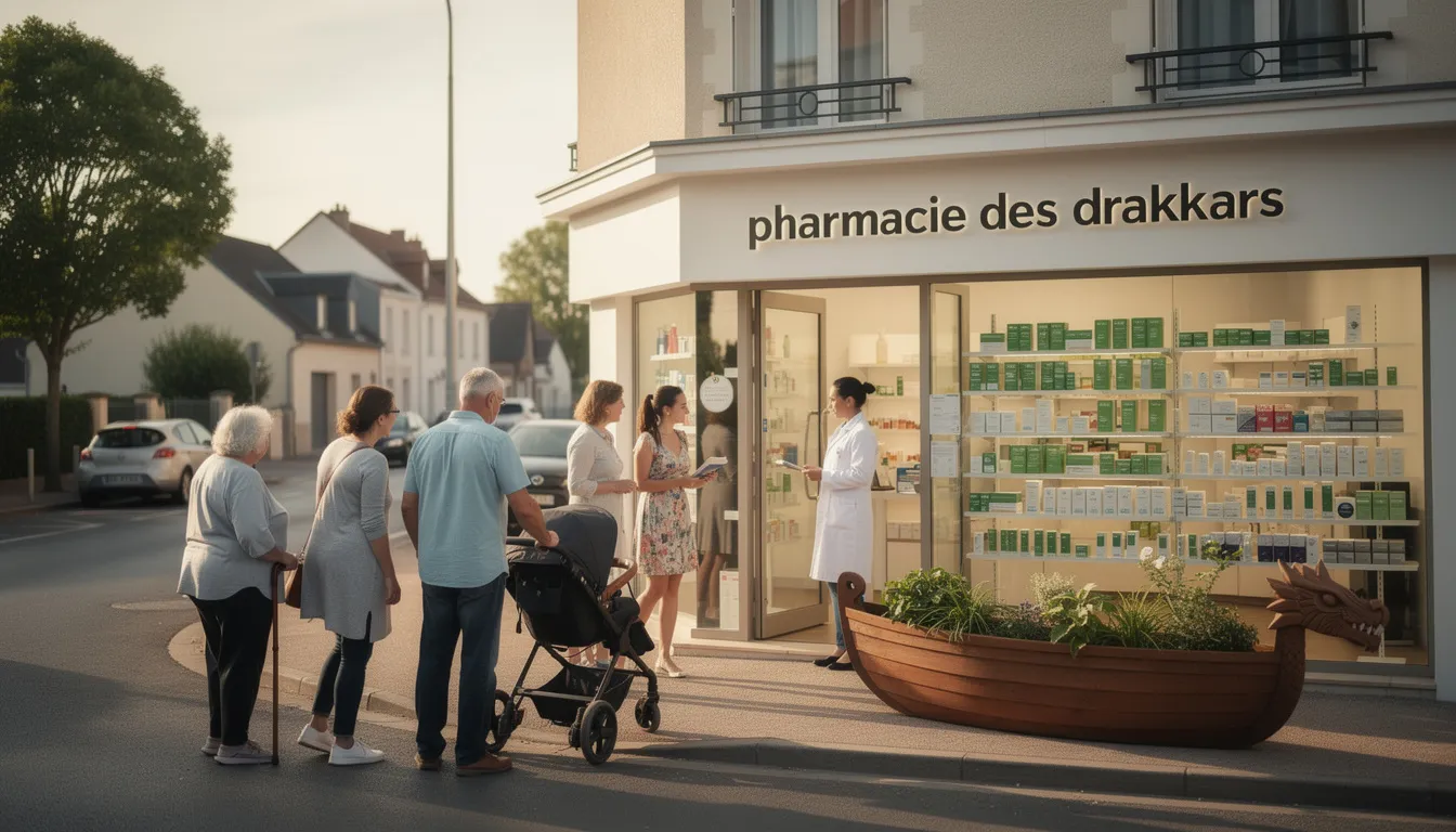 Découvrez la pharmacie des drakkars à cormelles-le-royal