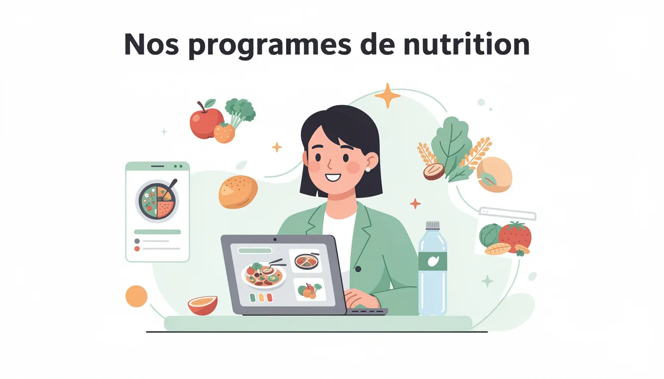 Découvrez mynutrition : votre allié pour une nutrition personnalisée 1 Nos programmes de nutrition