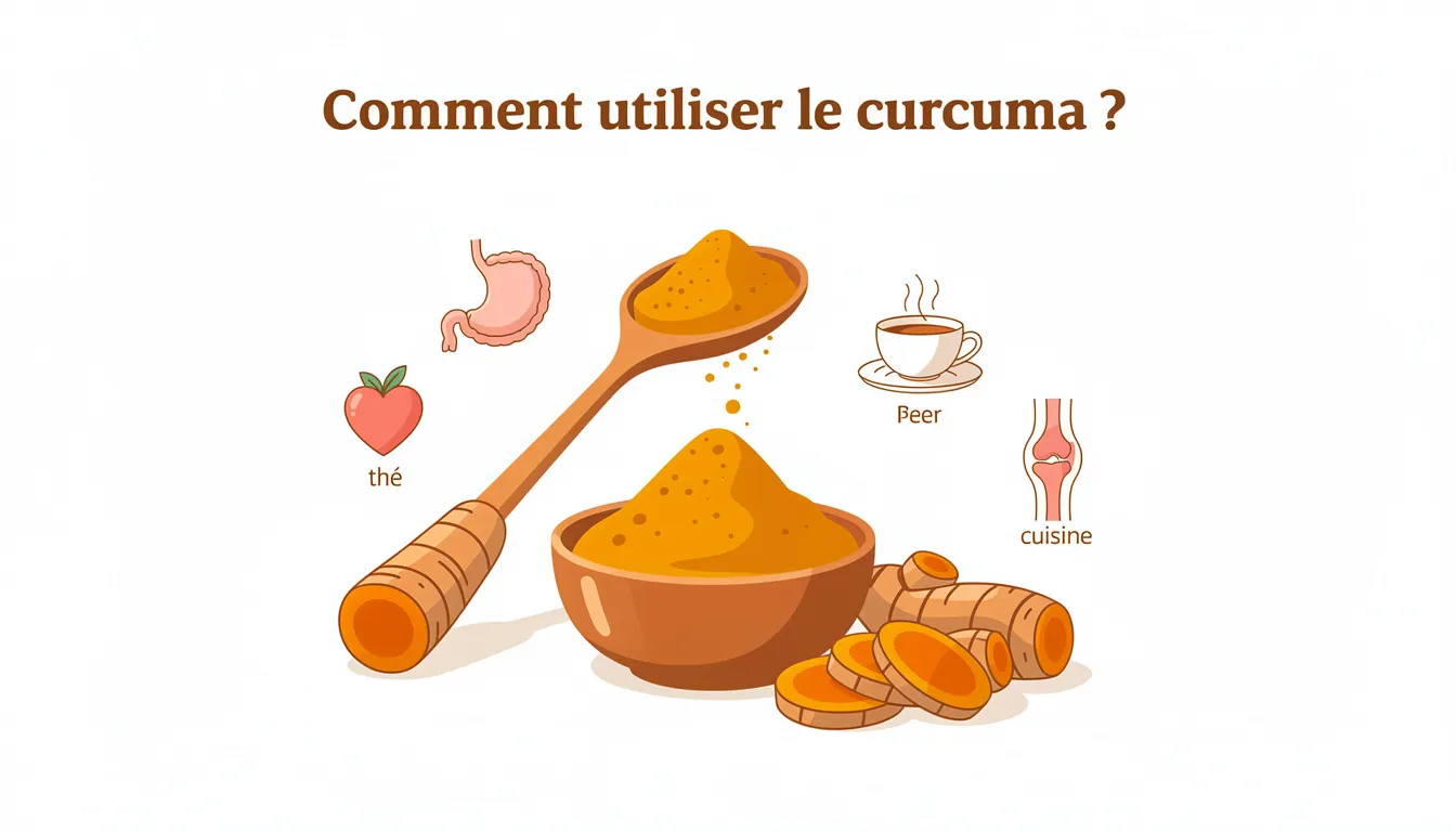 Les incroyables bienfaits du curcuma pour votre santé 1 Comment utiliser le curcuma ?