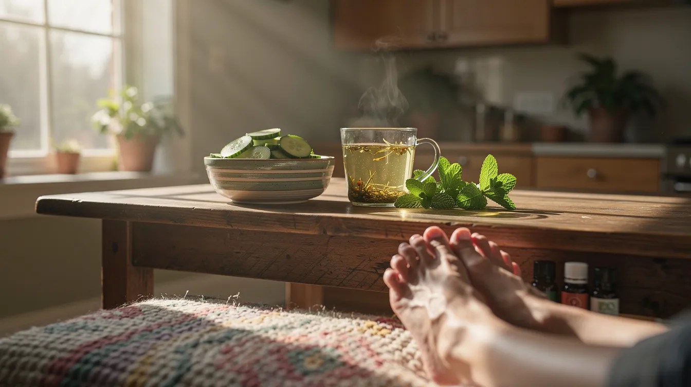 Les remèdes de grand-mère pour soulager les pieds brûlants