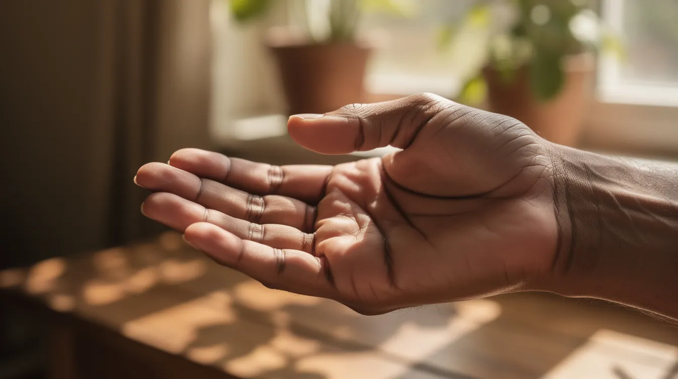 Paume main qui gratte : signification et explications